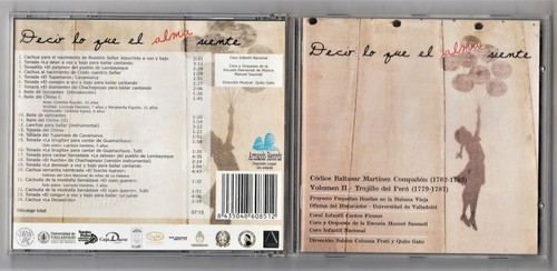 Decir que alma siente - decir, lo